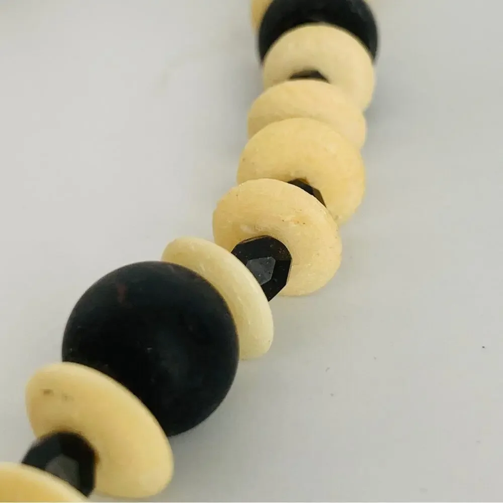 Vintage Bovine Bone Necklace